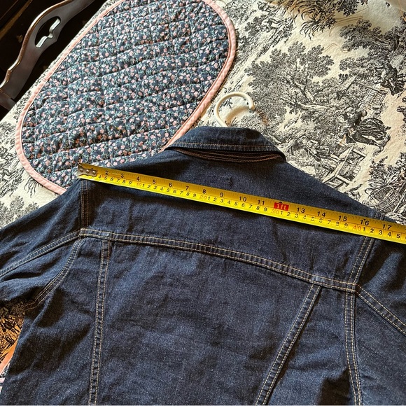 Vintage cropped GAP jean jacket, cropped sleeves - Picture 5 of 5